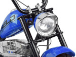 Mamido Detská elektrická motorka Chopper 24V modrá