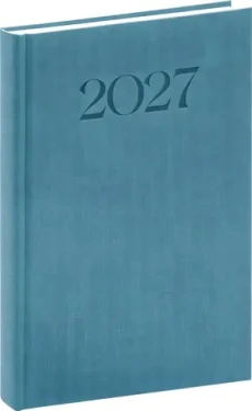 NOTIQUE Biella 2027 modrý / Denný diár / 15 × 21 cm