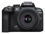 Canon EOS R10 čierna + RF-S 18-45mm F4.5-6.3 IS STM / Fotoaparát / CMOS APS-C / 4K video / Wi-Fi / Bluetooth (5331C010)