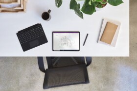 Microsoft Surface Pro Signature Keyboard with Slim Pen 2, AZERTY, Belgian, Touchpad, Microsoft, Surface Pro 8 Surface Pro X, Black