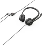 Logitech Headset H390 LGT-H390 čierna / USB / stereo slúchadlá s mikrofónom (981-000310)