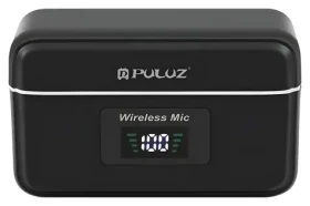 Puluz SmartLink WS300 čierna / Klopový mikrofón / sada 2 ks / bezdrôtový / USB-C / 2,4 GHz / dosah 20 m (PU3155B)