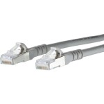 Metz Connect 1308451533-E RJ45 sieťové káble, prepojovacie káble CAT 6A S/FTP 1.50 m sivá s ochranou 1 ks; 1308451533-E