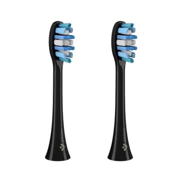 TrueLife SonicBrush Clean-series heads Whiten black 2 pack / náhradná hlavica 2 ks (TLATAC70UVNBACLHWHB)