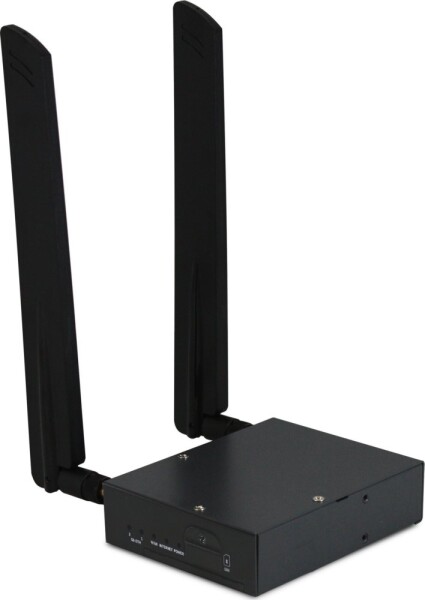 BECbyBILLION BECbyBILLION 4G LTE Industrial Router with ruter Fast Ethernet Čierny