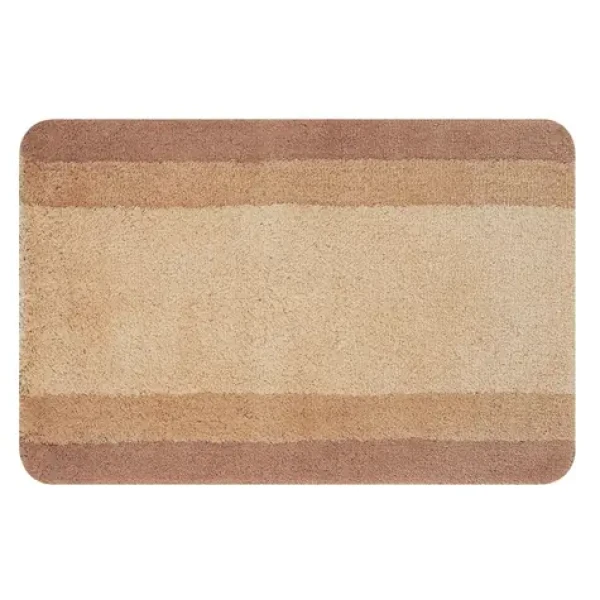Spirella BALANCE kúpeľňová predložka 60 x 90 cm béžová / polyester / protišmyková (7610583092373)
