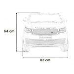 Mamido Elektrické autíčko Range Rover SUV Lift červené