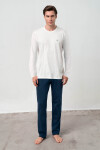 Vamp - Pyžamo s dlhým rukávom 21900 - Vamp white M