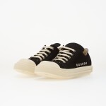 Tenisky Rick Owens DRKSHDW Denim Shoes - Extreme Low Sneaks Black/ Milk/ Milk EUR 46