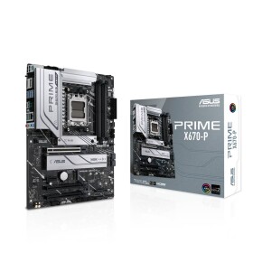 Asus PRIME X670-P Základná doska Socket #####AMD AM5 Tvarový faktor ATX Čipová sada základnej dosky AMD® X670; 90MB1BU0-M0EAY0