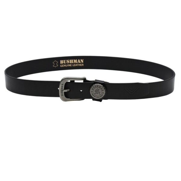 Bushman Kožený opasok Bottle Belt III, čierny 105