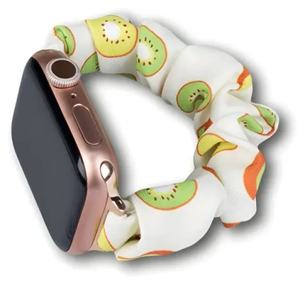 Hurtel Fabric Band kivi pre Apple Watch 42/44/45 mm / Remienok / Elastický / Textilný