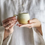 Bloomingville Hrnček na espresso Paula Nature 140 ml