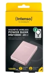 INTENSO MW10000 ružová / Magnetická bezdrôtová powerbanka / 10000 mAh / MagSafe / USB-C 20W (7344033)