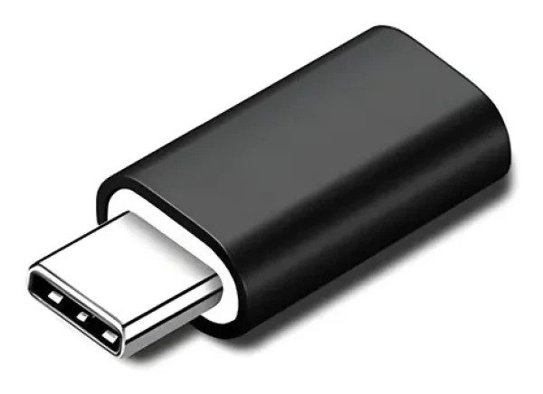 MicroConnect Lightning - USB-C čierna / Adaptér (MC-LIGHTUSBC)