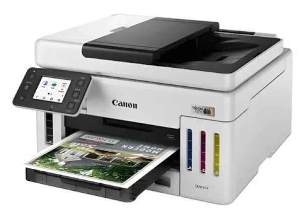 Canon MAXIFY GX6150 sivá / Atramentová multifunkcia / A4 / 600x1200 / Wi-Fi / LAN / USB / Duplex / Fax (6882C006)