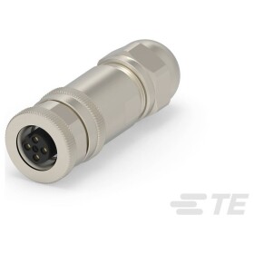 TE Connectivity T4110412041-000 guľatý konektor DIN, 1 ks; T4110412041-000