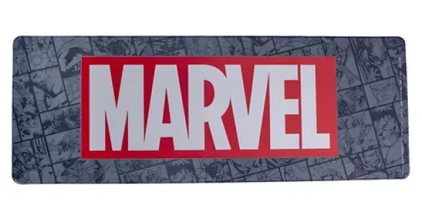 PALADONE Herná podložka MARVEL Logo / Herná podložka / 30 × 80 cm / Antistatický povrch (PP9519MCEPM)