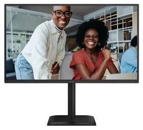 27" AOC 27E4U čierna / Monitor / IPS / 1920x1080 / 120 Hz / 1ms / 300cd/m2 / HDMI + DP + VGA / 4× USB / Repro / HAS (27E4U)