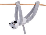 Mamido Plyšový lemur s prísavkami 45 cm