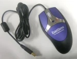 EXACTGAME EG-ExactGame9000 čierno-modrá / Herná myš / Laserová / 2 000 DPI / Drôtová USB / 7 tlačidiel / Pre pravákov (EG-ExactGame9000)