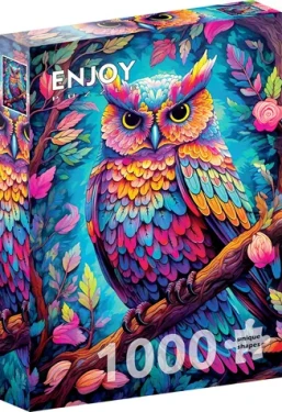 ENJOY Puzzle Oslnivá sova