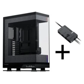 PHANTEKS Evolv X2 Matrix čierna / PC skriňa / E-ATX / Mid Tower / Tempered Glass / Nxlinq V2 HUB (GABU-727)
