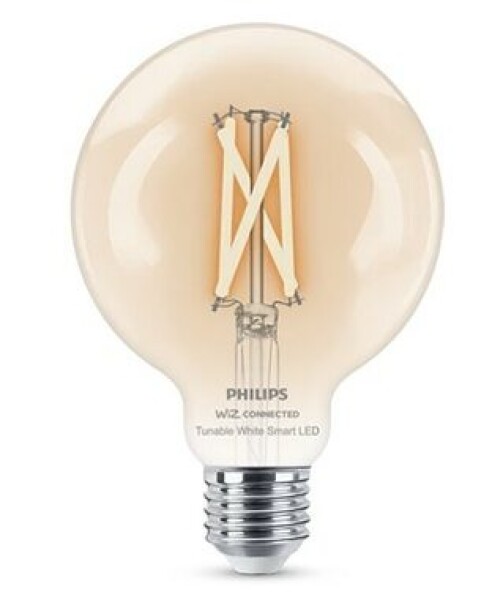 Philips SMART filament G95 E27 7W / múdra LED žiarovka / 806 lm / 2700 - 6500 k / stmievateľná (929003018221)