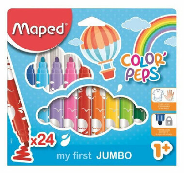 Maped Fixy Color#39;Peps Early Age Jumbo 24ks (25670)