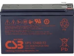 CSB UPS12460F2 / Náhradné batérie do UPS / 12V / 9Ah / AGM / F2 (UPS12460F2)