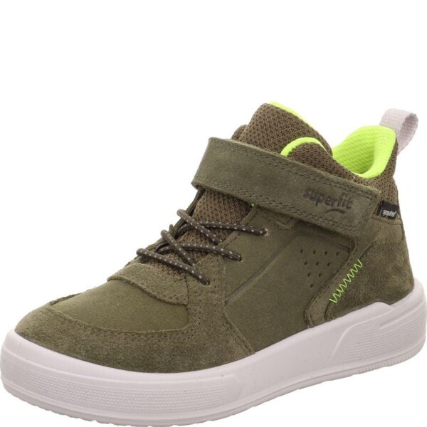 Detské členkové tenisky Superfit MAVERICK Green/Yellow 1-100104-7000 - 38