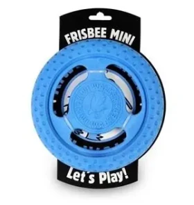 KIWI WALKER Frisbee modrá / Hračka pre psov / plávacie a lietacie / TPR pena / 22 cm (TPR-214)