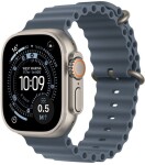 Apple Watch Ultra 3 GPS + Cellular 49mm Natural Titanium / Ocean Band Modrý (MEWH4QP-A)