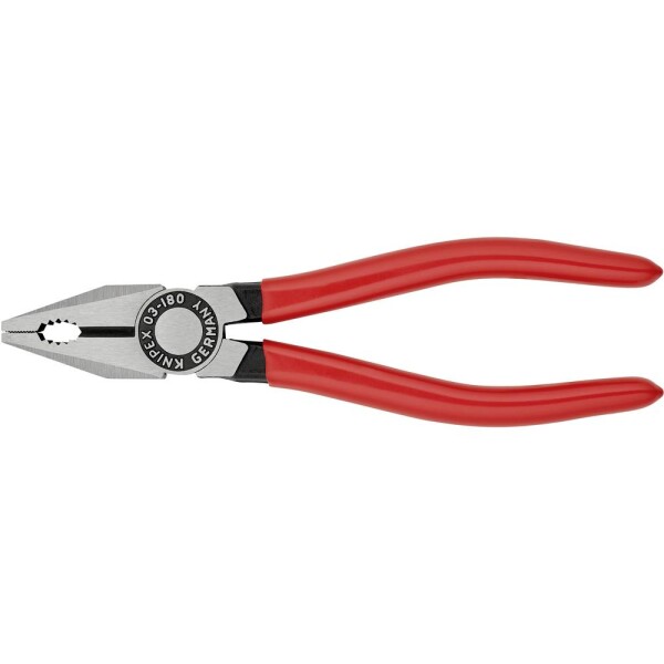 Knipex 03 01 180 dielňa kombinované kliešte 180 mm DIN ISO 5746