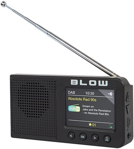 Blow Radio kuchenne FM/DAB+ BLOW RK3 BT čierne