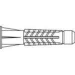 TOOLCRAFT hmoždinka 49 mm TO-5455080 100 ks; TO-5455080