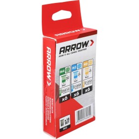 Arrow Tool Group 762645 slepá nitovacie matice M4, M5, M6 hliník RN M4/M5/M6 ALU 18ST 18 ks; 762645