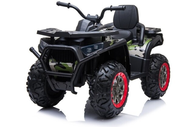 Mamido Detská elektrická štvorkolka 4x4 Spyder lakovaná maskáčová