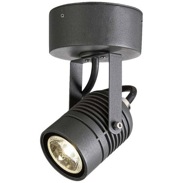 SLV LED SPOT 1004649 LED vonkajšie nástenné osvetlenie  pevne zabudované LED osvetlenie 6 W antracitová; 1004649