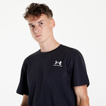 Tričko Under Armour Logo Emb Heavyweight Ss Black/ White L