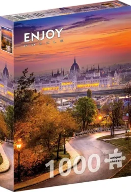 ENJOY Puzzle Budínska štvrť a maďarský parlament