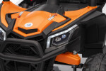 Mamido Mamido Elektrické autíčko Buggy Madman biele | UTV-MX 4x4 | EVA kolesá | 12V 10Ah | EKO koža