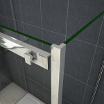 H K - Pevná bočná stena Harmony/Diamond F2 70x195cm - upevnenie k pevnému sklu SE-HARDIAF270G