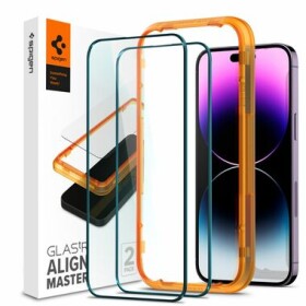 Spigen TR Align Master 2 Pack FC Black ochranné sklo pre iPhone 14 Pro (AGL05216)