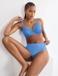 Nevystužená podprsenka Ladyform Soft W modrá 005J - Triumph 95F