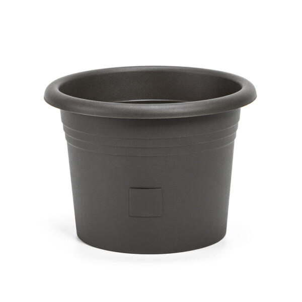 Plastia Samozavlažovací kvetináč Narza antracit 25 cm