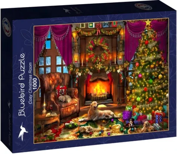 BlueBird Puzzle Útulná vianočná izba