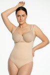 Dámske body 419 Seamless Open Beige - Julimex 2XL béžová