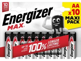 Energizer MAX AA 1.5V alkalické / 10ks / LR6 (437779)