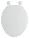 MSV WC doštička biela / Plast / Plastové pánty
